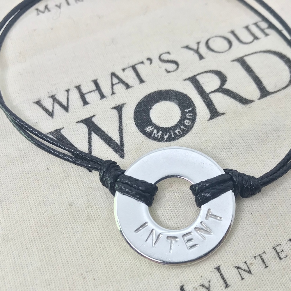 Official Authentic MyIntent SILVER PLATED Bracelet